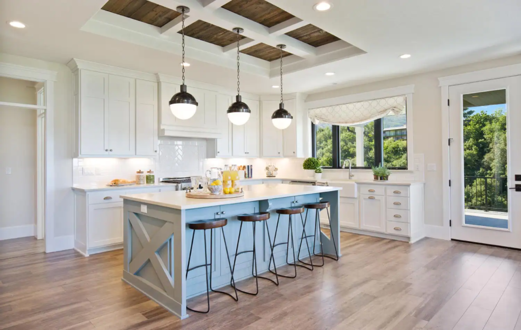 What is the most popular flooring for kitchens?